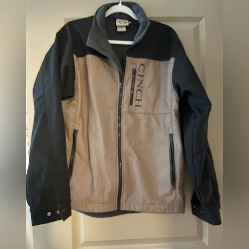 Cinch Black and Tan Performance Jacket